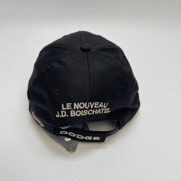 Y2K Dodge Hat Cap Strap Back Black Ram Logo Tribal Choko Motorsports Adjustable - Picture 4 of 14